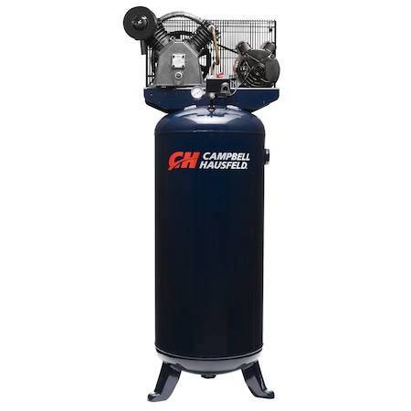 Campbell Hausfeld BLUE (J) 60 Gal Vert Port; 3.7 HP; TWO-STAGE v-twin XC0025; 175 PSI; 230V XC602100